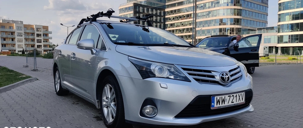 Toyota Avensis cena 36000 przebieg: 200000, rok produkcji 2012 z Warszawa małe 154